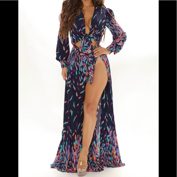 Maxi Dress Sz.Medium - Picture 2 of 5